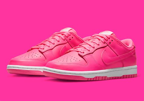 hot pink nike dunks|bright pink nike dunks.